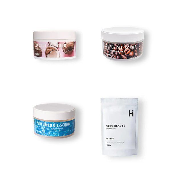 Hillary Salt Scrub Set + Summer Body Scrub