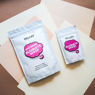 Отбеливающая альгинатная маска Hillary Whitening Alginate Mask, 100 г + ПОДАРОК Муслиновая салфетка! - фото №1