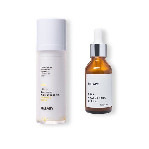 Vitamin C Sun Serum SPF30 + Pure Hyaluronic Serum