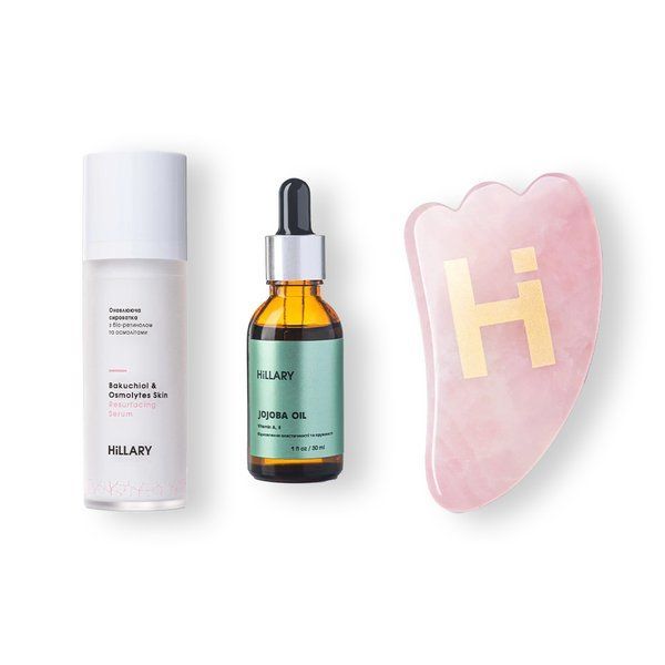 Guasha massage set for oily skin Elasticity and even tone