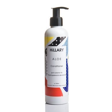 Натуральний шампунь для сухого і пошкодженого волосся Hillary ALOE Shampoo, 500 мл + Кондиціонер В ПОДАРУНОК! - фото №1