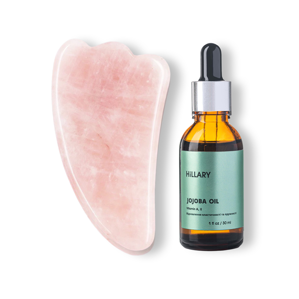 Scraper Massager Guasha + Natural JOJOBA OIL