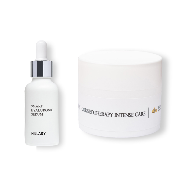 Hyaluronic serum Smart Hyaluronic + Cream for all skin types Corneotherapy Intense Сare 5 oil&rsquo;s