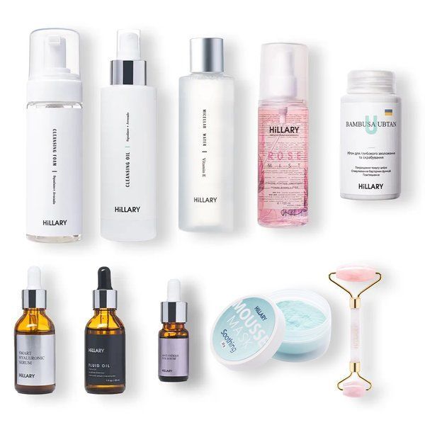 Hillary Complex 6 Steps to Perfect Dry Skin with a Quartz Roller