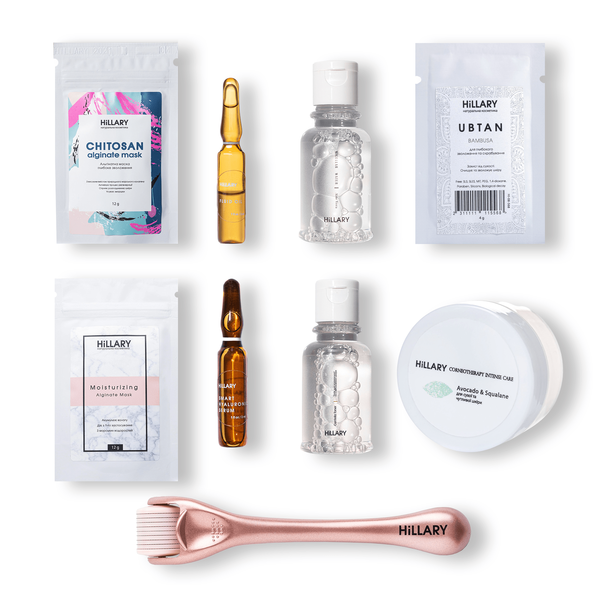 Hillary Dry & Sensitive Skin Starter Kit + Facial Mesoscooter