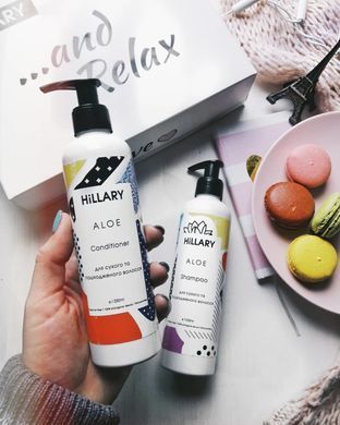 Comprehensive set for dry and damaged hair
