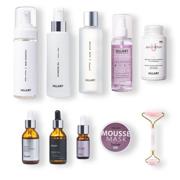 Hillary complex 6 steps to perfect oily skin with a quartz roller