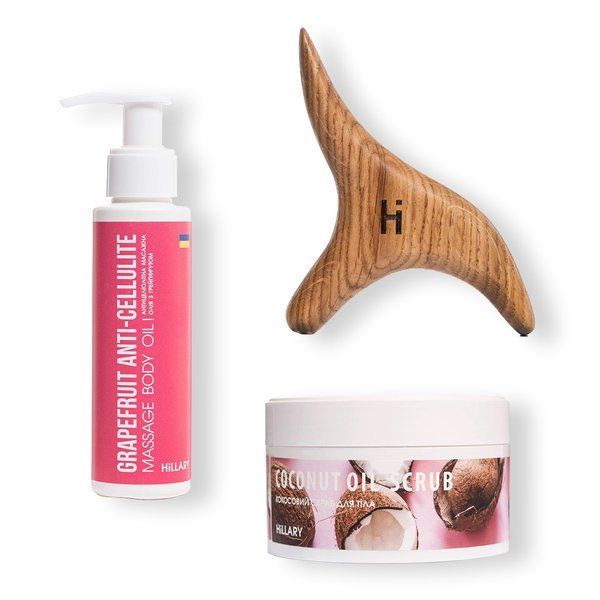 Body set Massager guasha + Anti-cellulite care