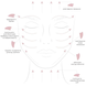 Guasha face massage set